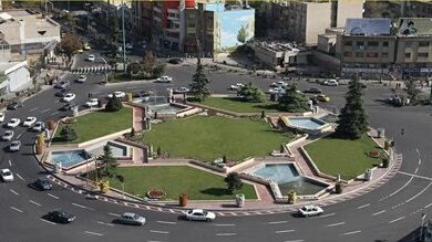 تحلیل فضای شهری میدان ونک